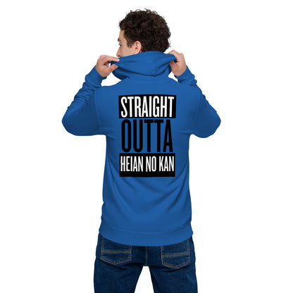 Straight Outta HNK - Moletom com capuz e zíper