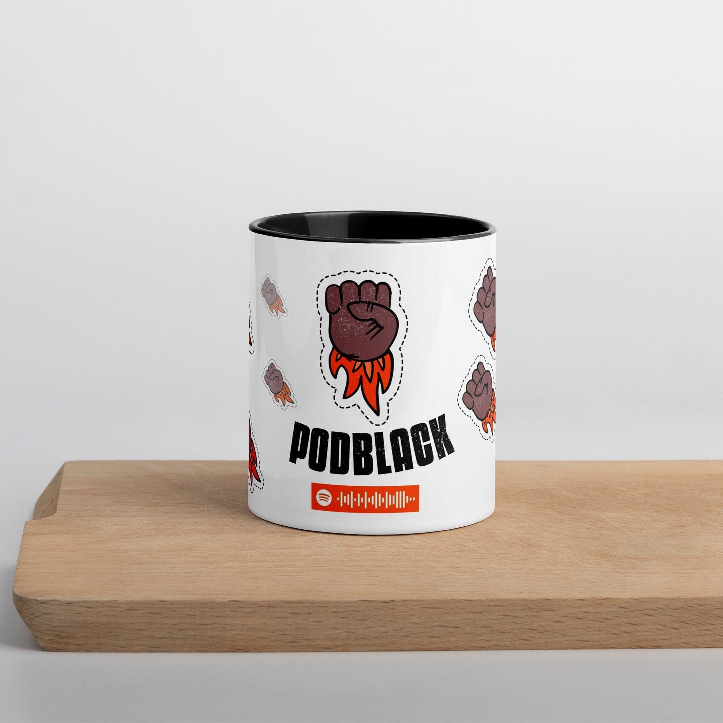 Pois o Black Pode - Caneca com Cor Interna