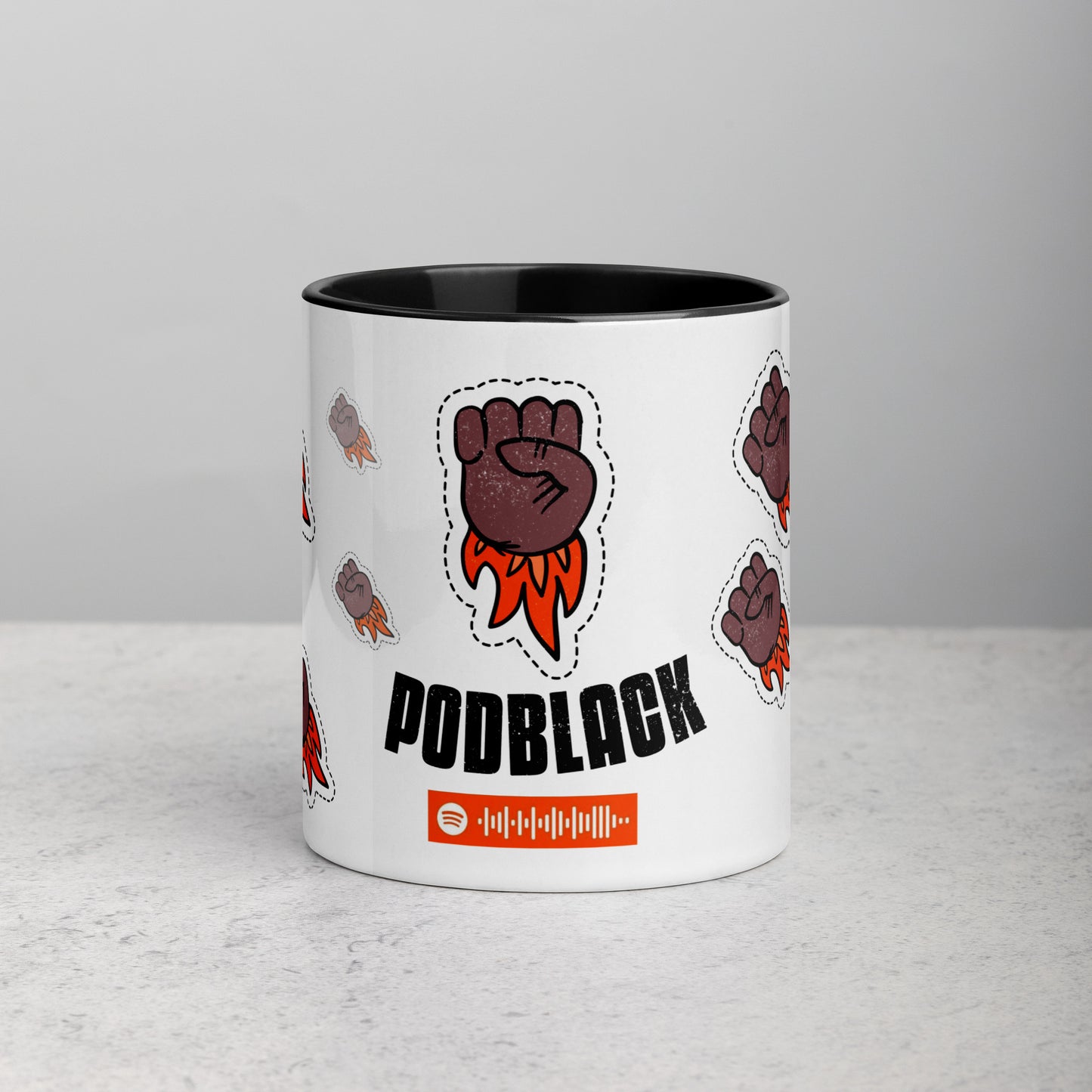 Pois o Black Pode - Caneca com Cor Interna