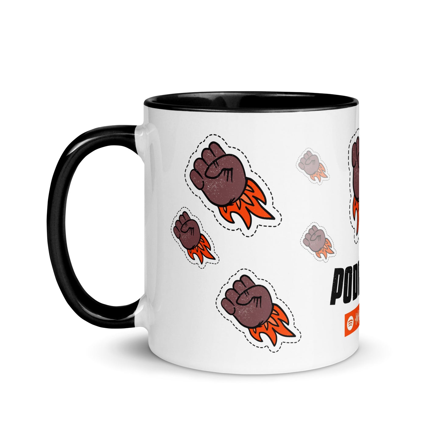 Pois o Black Pode - Caneca com Cor Interna