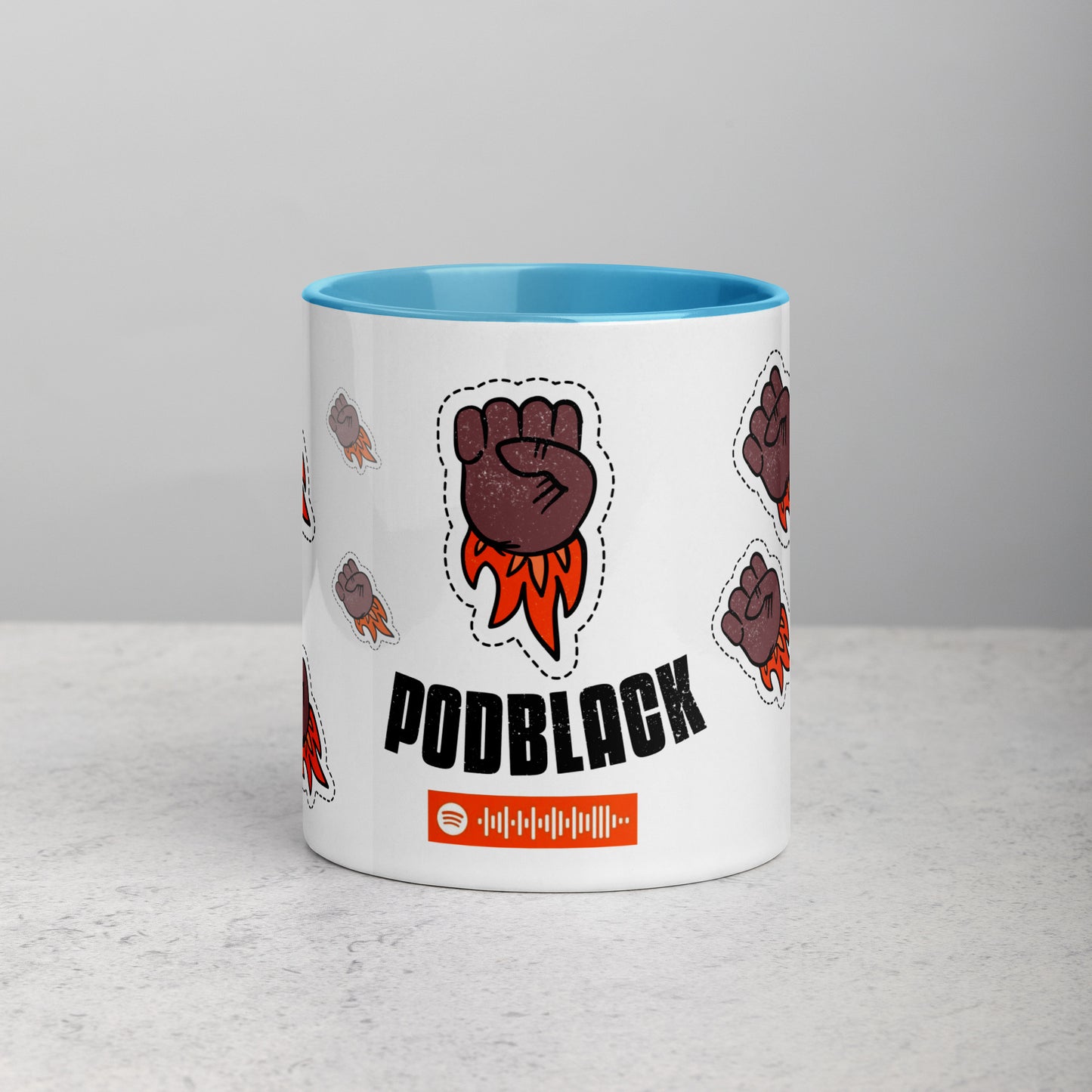 Pois o Black Pode - Caneca com Cor Interna