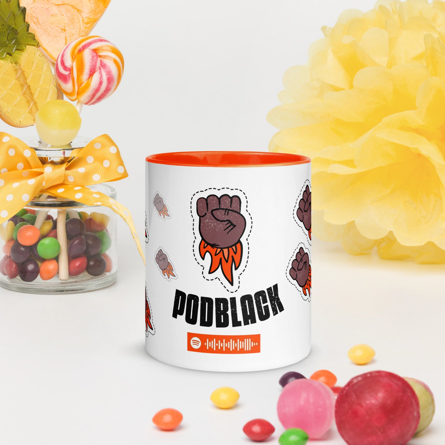 Pois o Black Pode - Caneca com Cor Interna