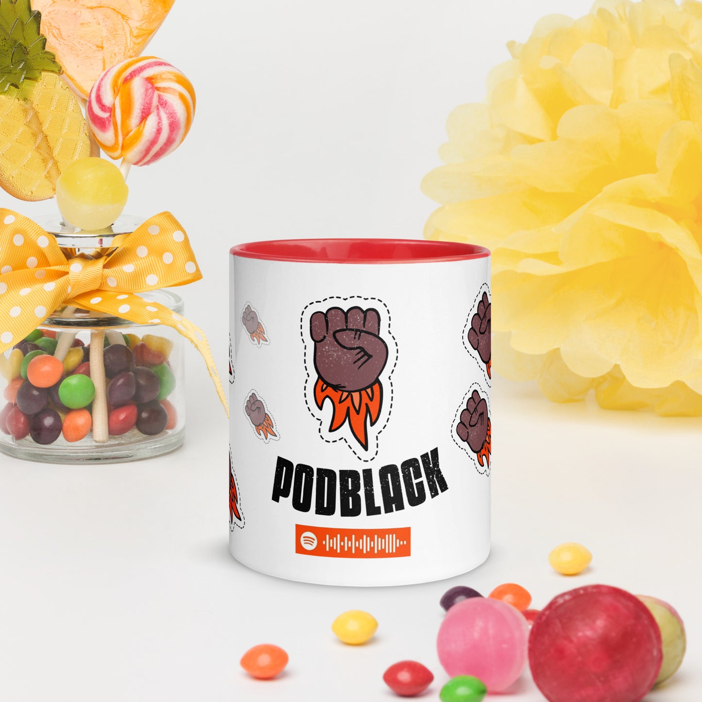 Pois o Black Pode - Caneca com Cor Interna