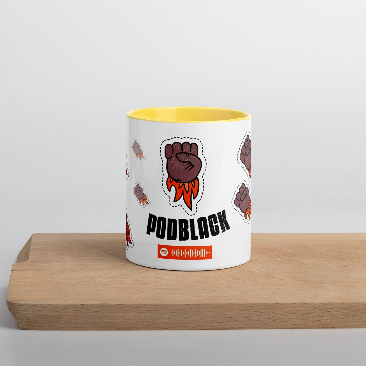 Pois o Black Pode - Caneca com Cor Interna