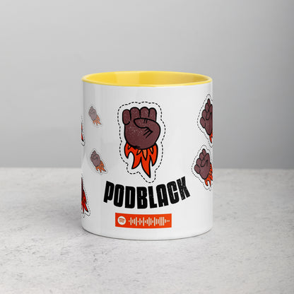 Pois o Black Pode - Caneca com Cor Interna